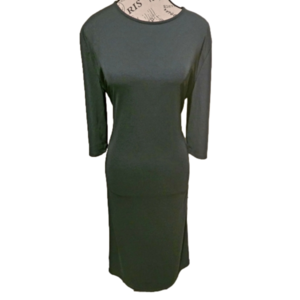 Zara Long sleeve Green Dress Small